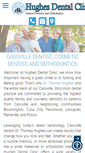 Mobile Screenshot of cassvilledentistry.com